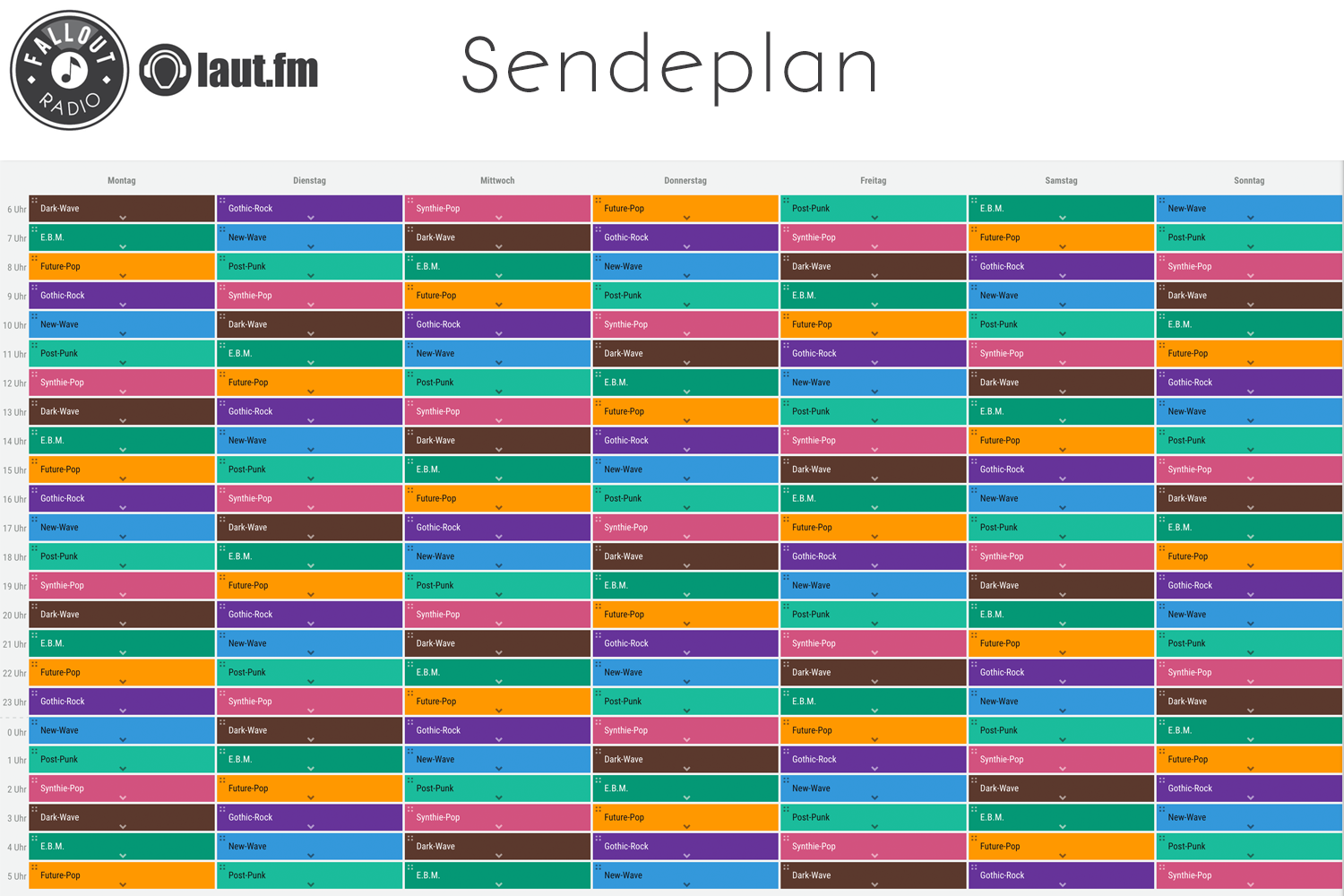 Sendeplan